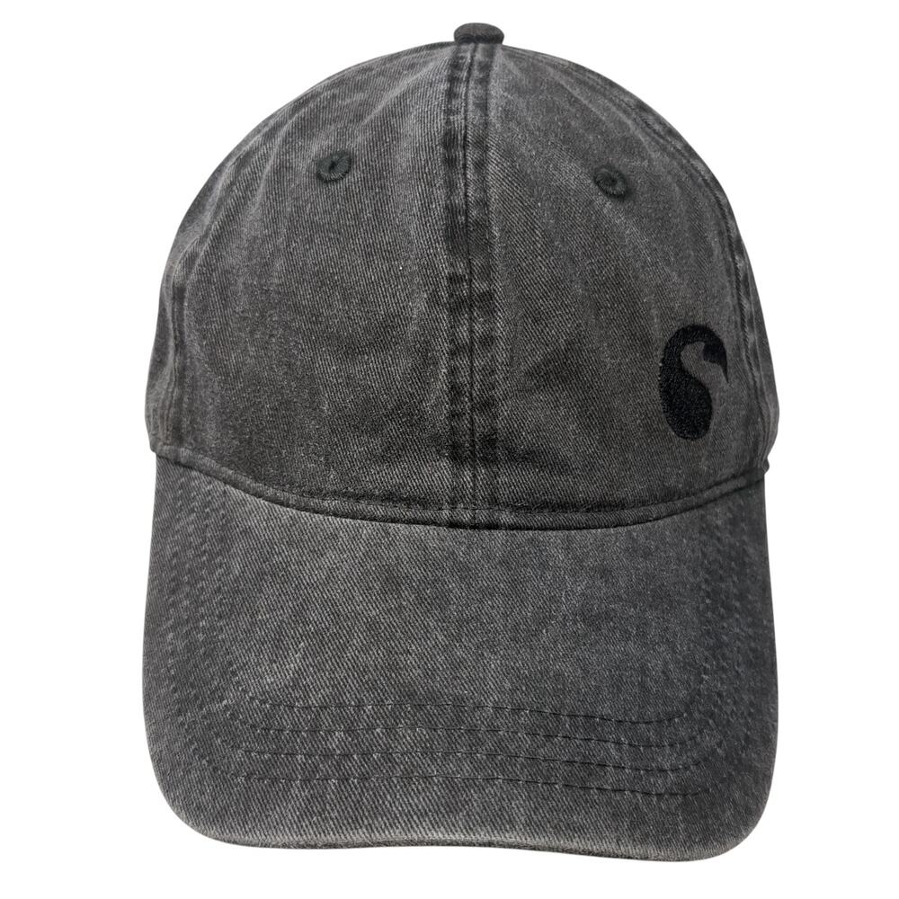 Senderra RX Slideback Hat Gray One Size Embroidered Authentic Pigment